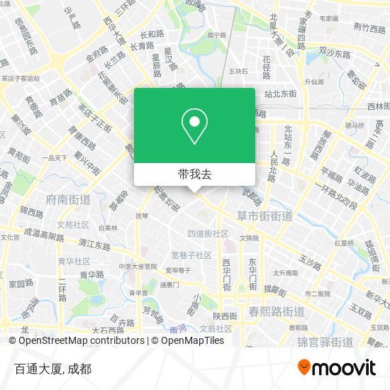 百通大厦地图