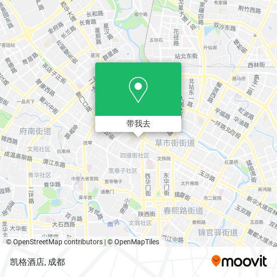 凯格酒店地图