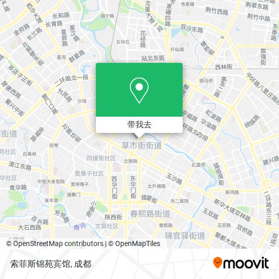 索菲斯锦苑宾馆地图