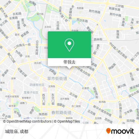 城隍庙地图