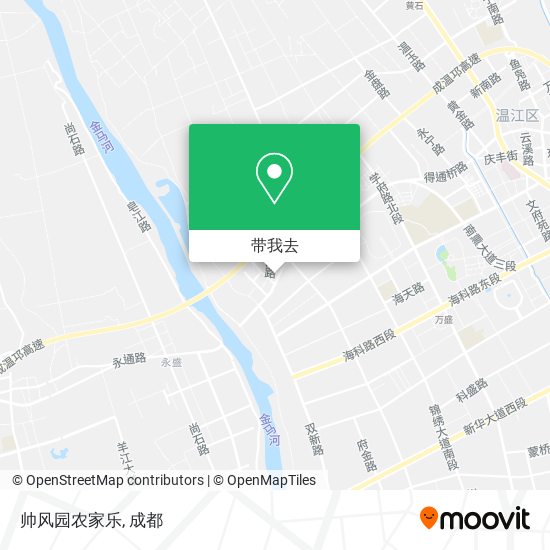 帅风园农家乐地图