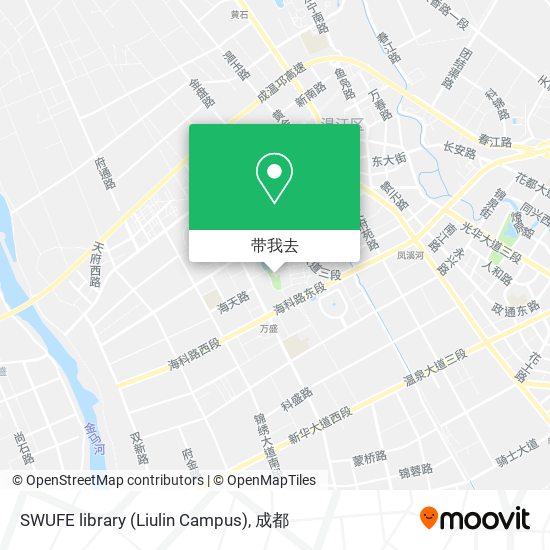 SWUFE library (Liulin Campus)地图