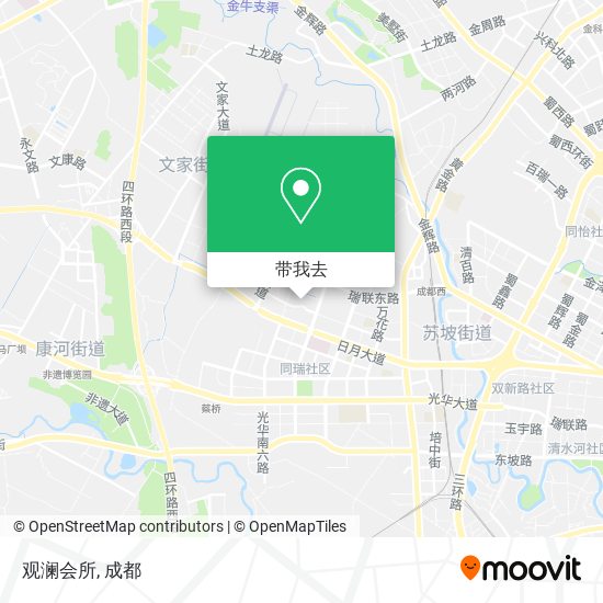 观澜会所地图