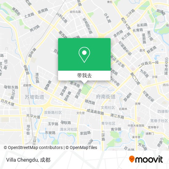 Villa Chengdu地图