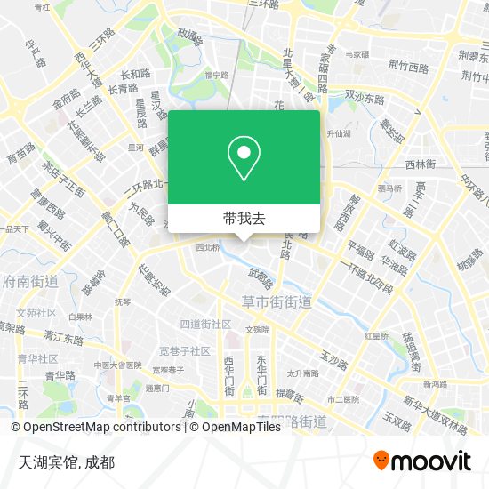 天湖宾馆地图