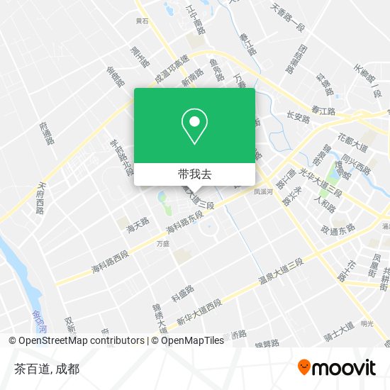 茶百道地图