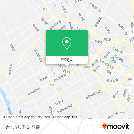 学生活动中心地图