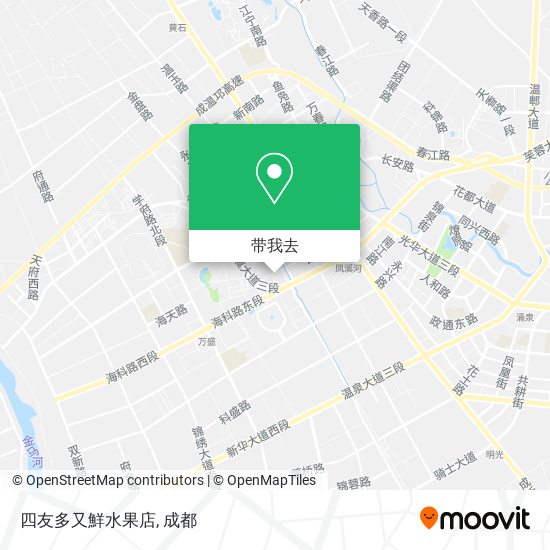 四友多又鮮水果店地图
