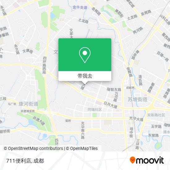 711便利店地图