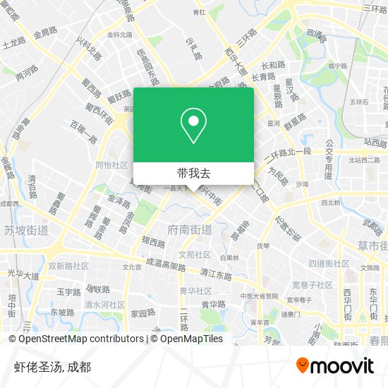 虾佬圣汤地图