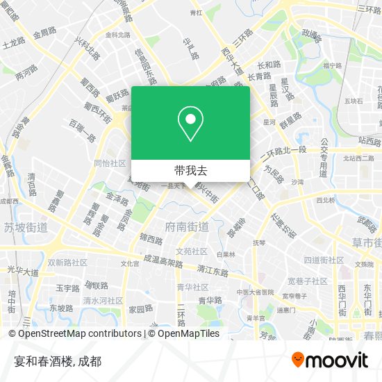 宴和春酒楼地图