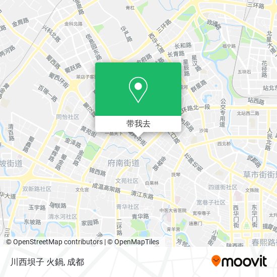 川西坝子 火鍋地图