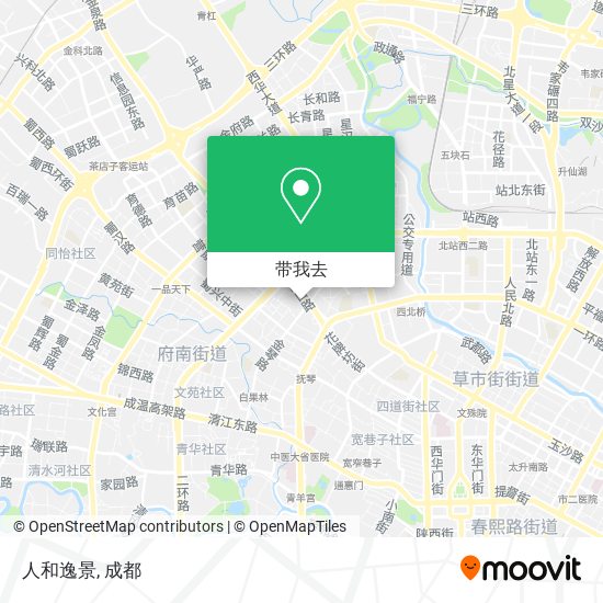人和逸景地图