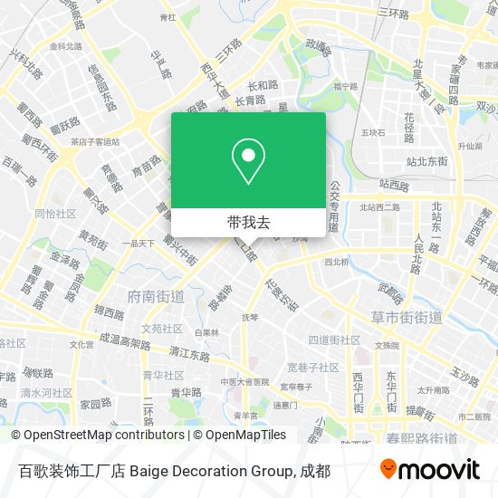 百歌装饰工厂店 Baige Decoration Group地图