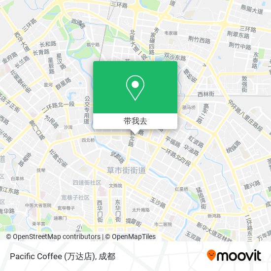 Pacific Coffee (万达店)地图