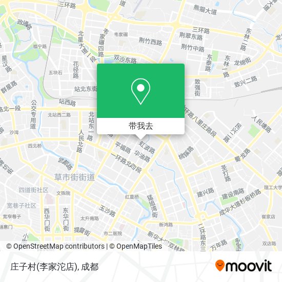 庄子村(李家沱店)地图