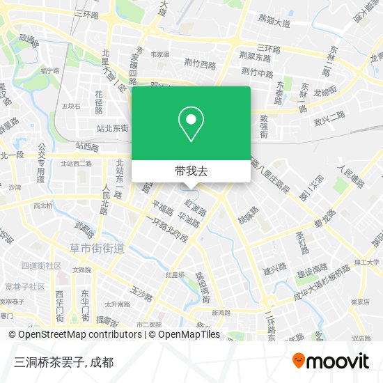 三洞桥茶罢子地图