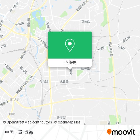 中国二重地图
