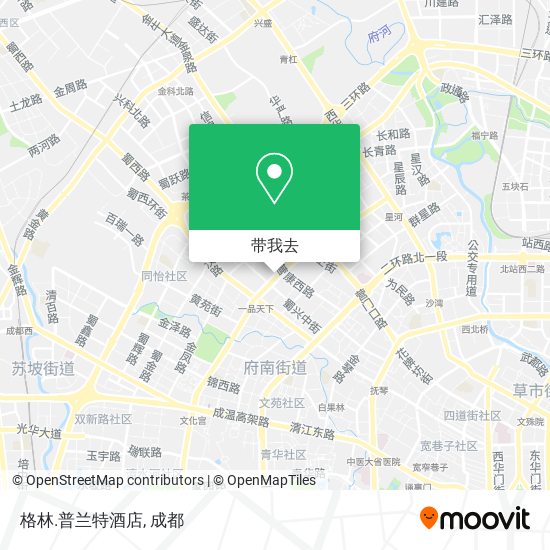格林.普兰特酒店地图