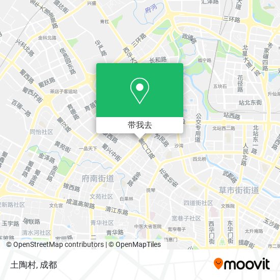 土陶村地图