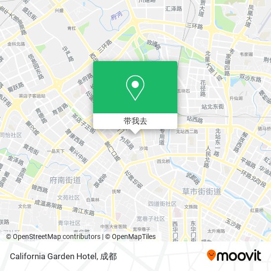California Garden Hotel地图