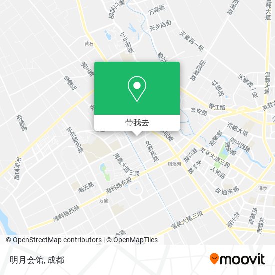 明月会馆地图