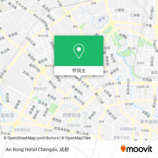 An Rong Hotel Chengdu地图