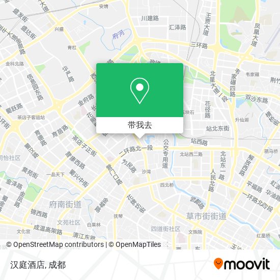 汉庭酒店地图