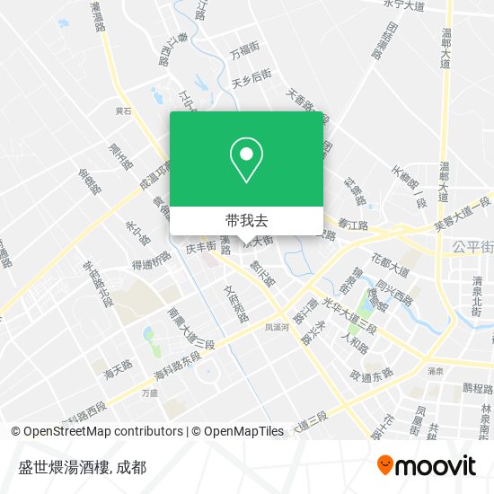 盛世煨湯酒樓地图