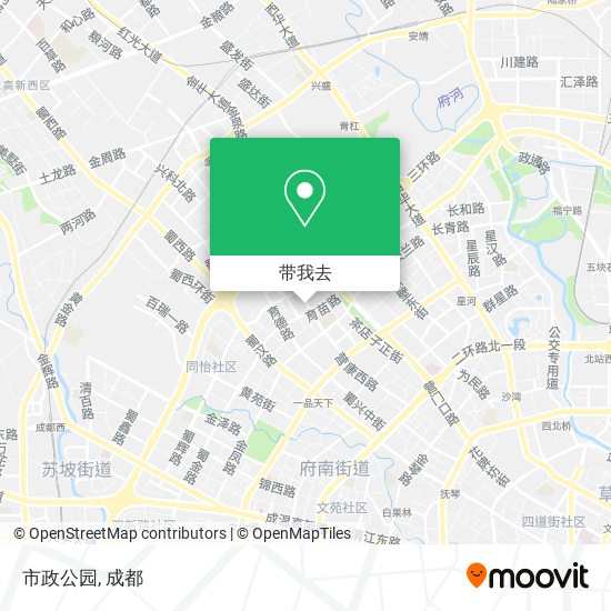 市政公园地图