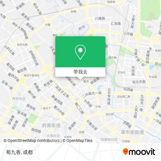 蜀九香地图