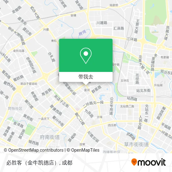 必胜客（金牛凯德店）地图