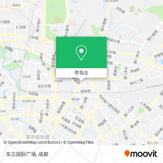 东立国际广场地图