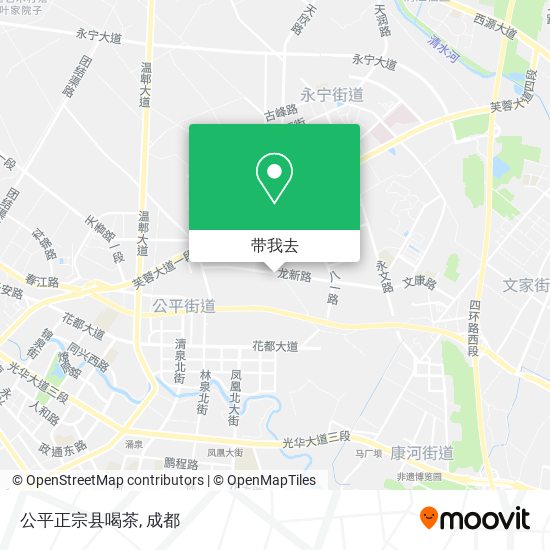 公平正宗县喝茶地图