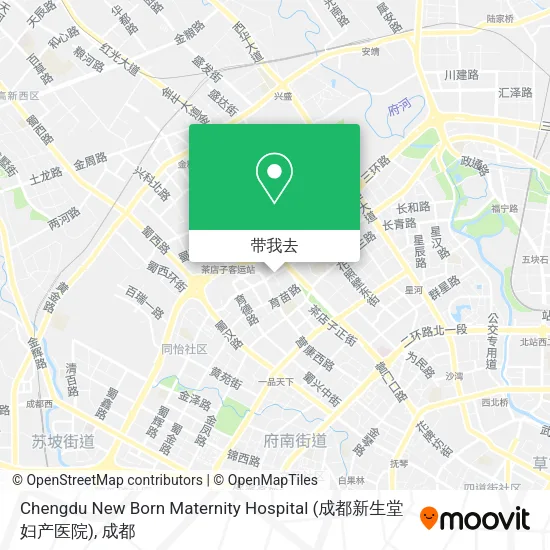 Chengdu New Born Maternity Hospital (成都新生堂妇产医院)地图