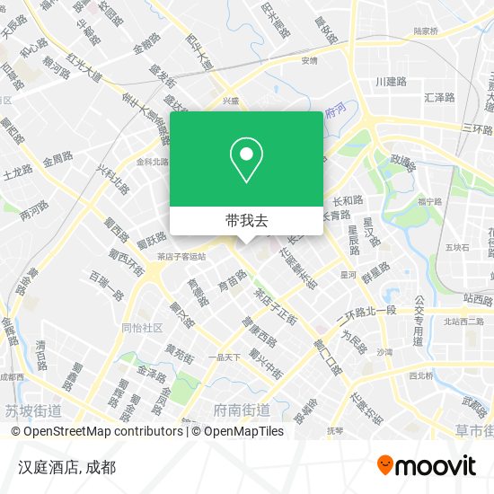 汉庭酒店地图