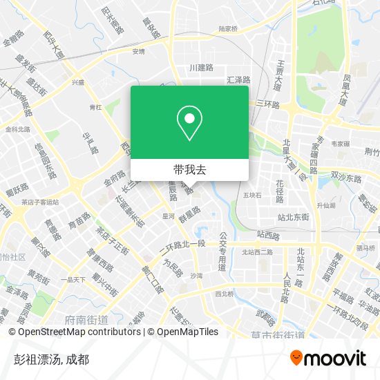 彭祖漂汤地图