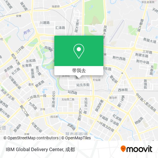 IBM Global Delivery Center地图