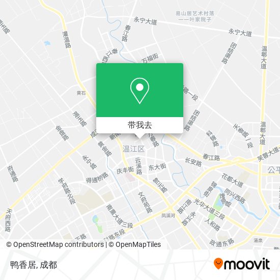 鸭香居地图