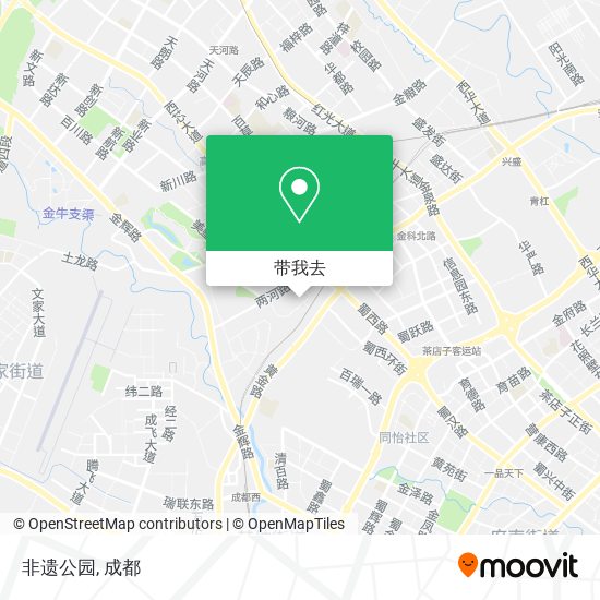 非遗公园地图