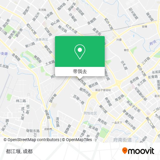 都江堰地图