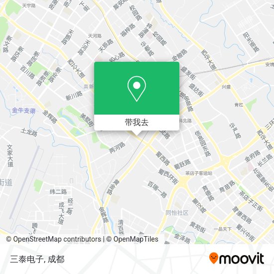 三泰电子地图