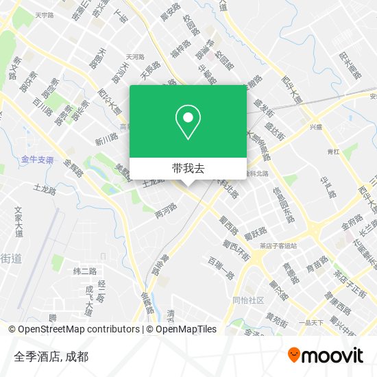 全季酒店地图