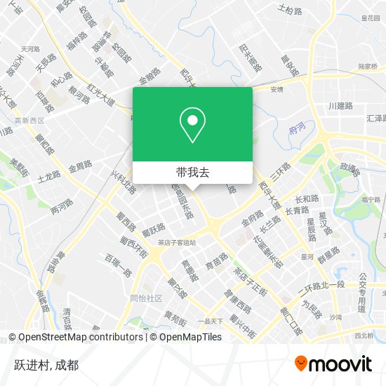 跃进村地图