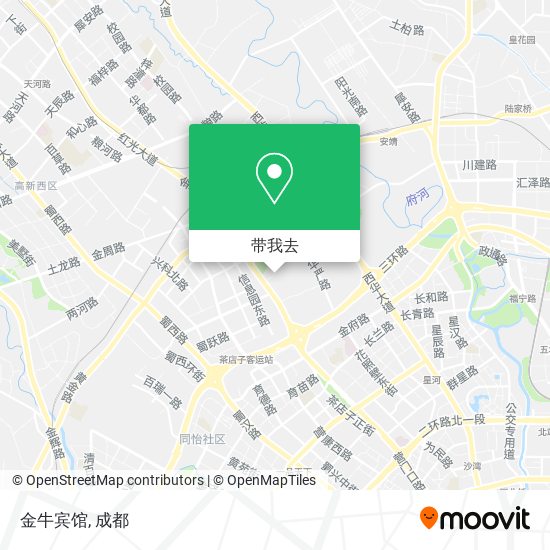 金牛宾馆地图