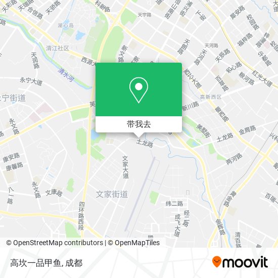 高坎一品甲鱼地图