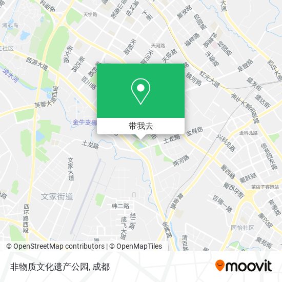 非物质文化遗产公园地图