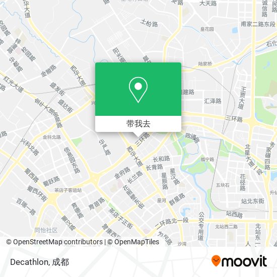 Decathlon地图