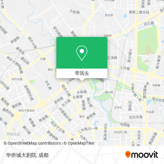 华侨城大剧院地图
