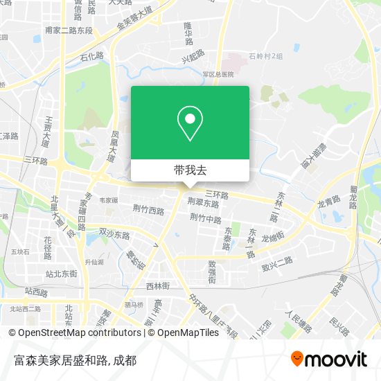 富森美家居盛和路地图